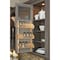 Rev-A-Shelf Maple Veneer, Light Brown, 13.13 in W, 25 in H, 4 in D, 4 in L, Light Brown 4ASR-18 - alternate 2